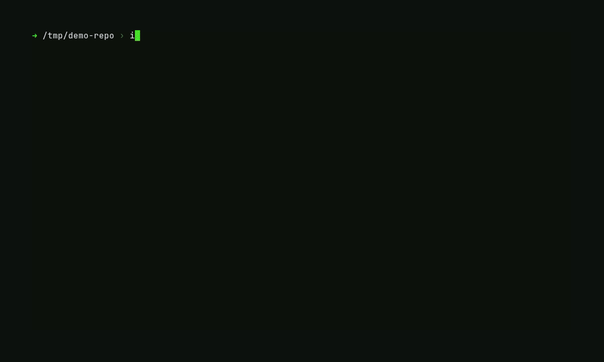 imp commit terminal recording