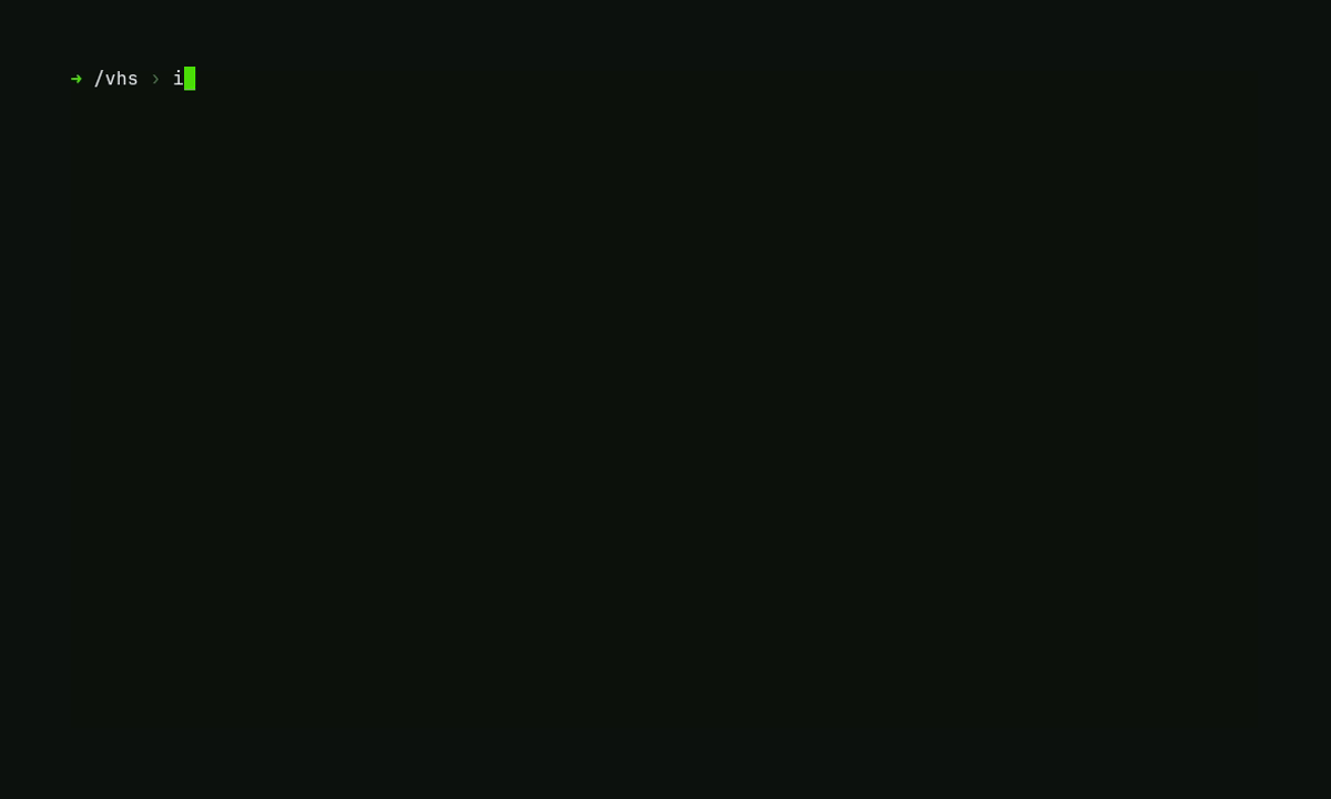 imp help terminal recording